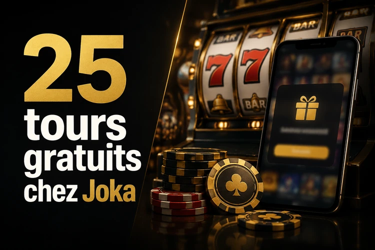 Qu'est-ce que l'offre 25 tours gratuits chez Joka?