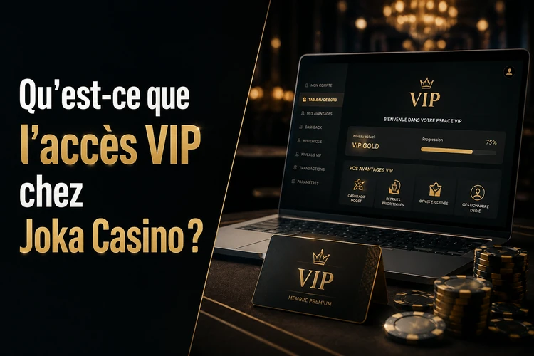 Qu'est-ce que l'accès VIP chez Joka Casino?