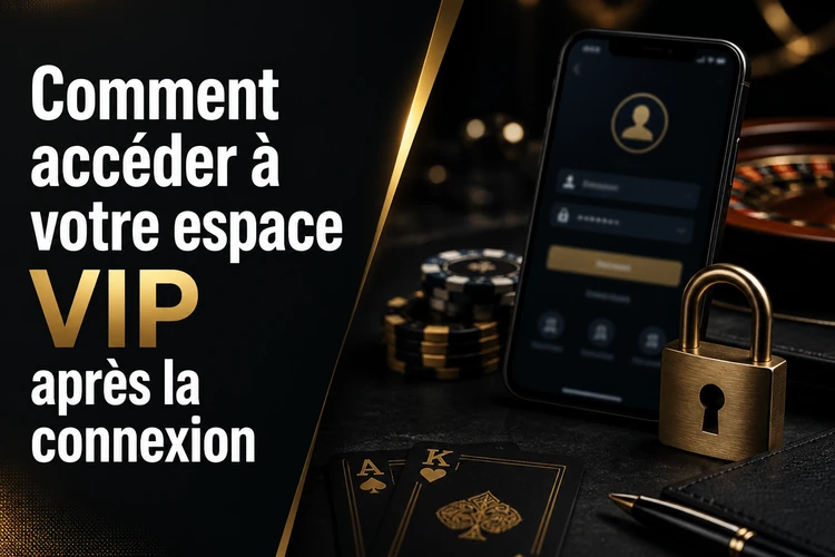 Comment accéder à votre espace VIP après la connexion