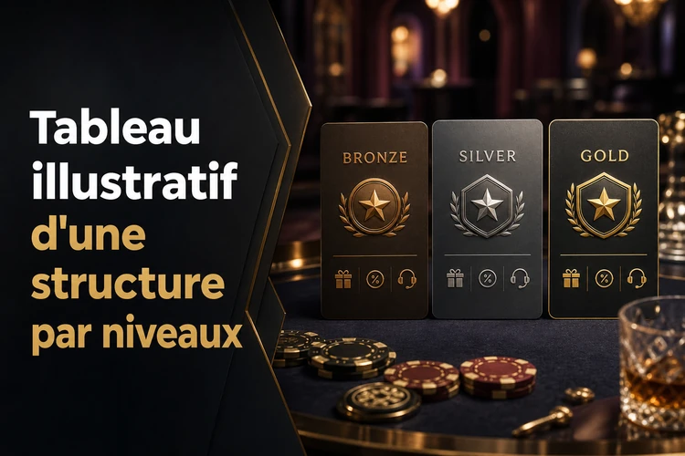 Tableau illustratif d'une structure par niveaux
